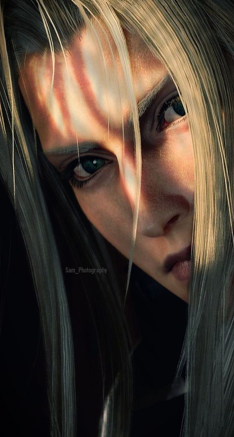 #REBIRTH Sephiroth Rebirth, Ff7 Rebirth, Final Fantasy Cloud Strife, Final Fantasy Sephiroth, Final Fantasy Cloud, Final Fantasy Collection, Final Fantasy Vii Remake, Final Fantasy Art, Cloud Strife