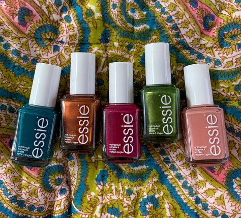 Soft Autumn Color Palette Nail Polish, Dark Autumn Nail Polish, Warm Autumn Nail Polish, True Autumn Nail Polish, Deep Autumn Nail Polish, Deep Autumn Nail Colors, Autumn Nail Polish, Autumn Nail Colors, Hoc Autumn