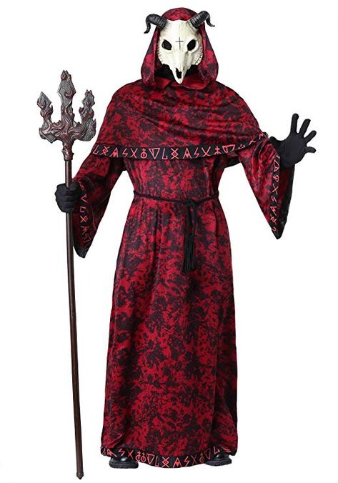 Adult Demon Costume Small/Medium Red - mardi gras outfit casual costume design costume ideas makeup costumes halloween carnaval carnival st patricks day party oufit fashion outfits gift ideas fashion outfits for celebration party dress up simple buy decorations costumes for teens simple inspirations bestfriend easy creative adult carnival birthday party theme products Independence Day Labor Day trends funny trendy outfits veterans day group cool funny fun - Demon Halloween Costume, Skull Demon, Demon Costume, Spirit Halloween Costumes, Demon Aesthetic, Evil Skull, Plus Size Costume, Devil Costume, Black Halloween Dress