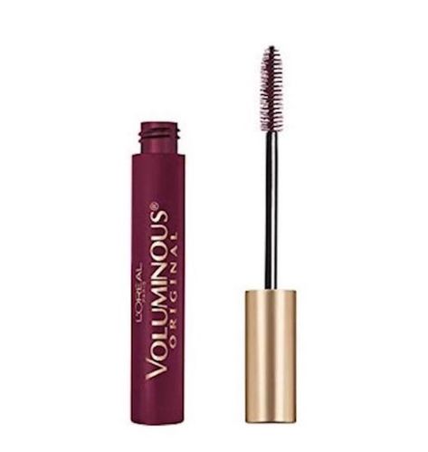 Burgundy Mascara, Butterfly Mascara, Burgundy Makeup, Red Liquid Lipstick, Colored Mascara, Voluminous Mascara, Dark Red Lips, Hair Care Tools, Fiber Mascara