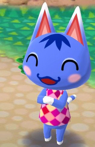 Rosie Animal Crossing Icon, Rosie Animal Crossing Fan Art, Rosie Acnh, Animal Crossing Rosie, Rosie Animal Crossing, Animal Crossing Switch, Kin Characters, Animal Crossing Cats, Acnh Villagers