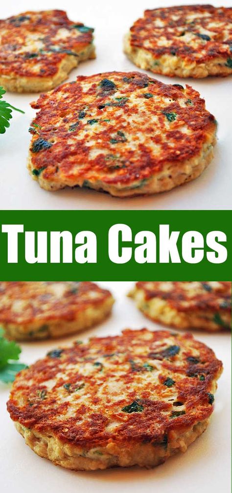 Tuna Cakes Recipe Healthy, Tuna Cakes Recipe, Pescetarian Recipes, Tuna Cakes, Japanese Desserts, Healthy Paleo Recipes, Pescatarian Recipes, Tuna Recipes, Sushi Recipes