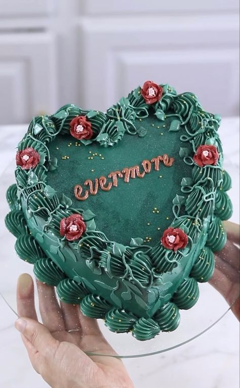 Evermore Cake Taylor Swift, Ttpd Birthday Cake, Evermore Cake, Healthy Baking Alternatives, Lambeth Cakes, Bolo Taylor Swift, Sugar Free Pastries, Moss Cake, Bakery Owner