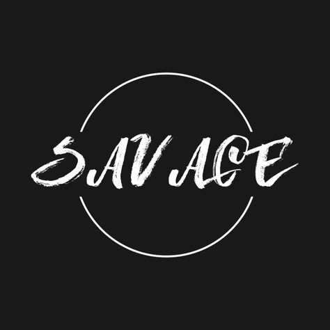 Check out this awesome 'Savage' design on @TeePublic! Savage Tattoo Lettering, Savage Pictures, Savage Tattoo, Tattoo Word Fonts, Savage Wallpapers, Gangsta Quotes, Facebook Cover Images, Word Fonts, Sayings And Phrases