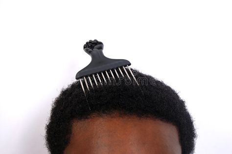 My Afro. This is an image of a black man with a comb stuck in his afro , #spon, #black, #image, #Afro, #man, #afro #ad Afro Comb, Afro Hair Care, Hair Vitamins, Afro Hair, Black Image, Hair Care Products, Black Man, Hair Care Tips, Afro Hairstyles