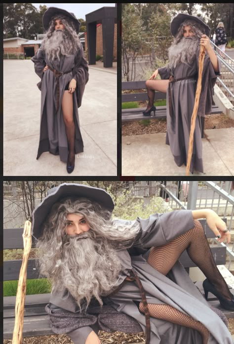 Halloween Costume Wizard Costume, Couple Costumes, Halloween Costumes For Couples, Halloween Inspo, Fantasias Halloween, Halloween 2020, Gandalf, Cool Halloween Costumes, Couple Halloween