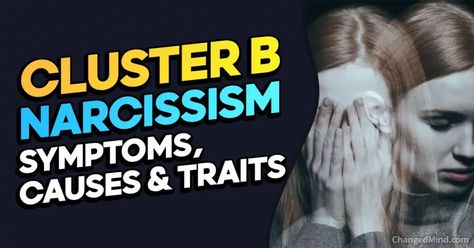 What Is Cluster B Narcissism? 20 Symptoms, Causes & Traits Symptoms Of Narcissism, What Causes Narcissism, Cluster B, Emotional Blackmail, Attention Seeking Behavior, Antisocial Personality, Sense Of Entitlement, Impulsive Behavior, Lack Of Empathy