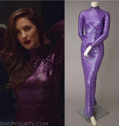 Euphoria: Season 2 Episode 2 Samantha's Purple Sequin Mockneck Gown | Shop Your TV Euphoria Samantha, Samantha Euphoria, Euphoria Season 2, Vintage Concert T Shirts, Kawaii Accessories, Rocker Chic, Clothes Style, Edgy Fashion, Fashion Clothes