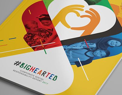 Csr Report Cover, Anniversary Branding, Csr Report, Direction Graphic Design, Adobe Indesign, Brochure Design, Behance Portfolio, Design Illustration, Art Direction