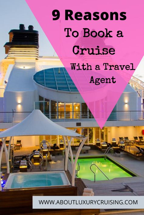 Top Reasons to use a Travel Agent Top 10 Reasons To Use A Travel Agent, Independent Travel Agent, First Time Cruise Tips Royal Caribbean, Cruise Travel Agent, All Inclusive Trips, Cheap Cruises, How To Book A Cruise, Luxury Cruise, Best Cruise