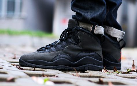 Air Jordan 10 "Shadow" Jordan 10 Outfit, Air Jordan 10, Nike Air Force 1 High, Jordan 10, Jordan Outfits, Air Jordan Sneakers, Jordan Sneakers, Men Sneakers, All About Shoes