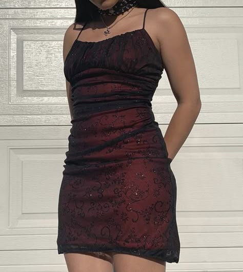 90s Prom Dress Grunge Homecoming, 90s Grunge Homecoming Dress, 90s Dresses Formal Short, Short 90s Prom Dresses, Grunge Dress Formal Short, Short Prom Dress Aesthetic, 90s Prom Dresses Short, Whimsigoth Hoco Dress, 2000s Grunge Dress