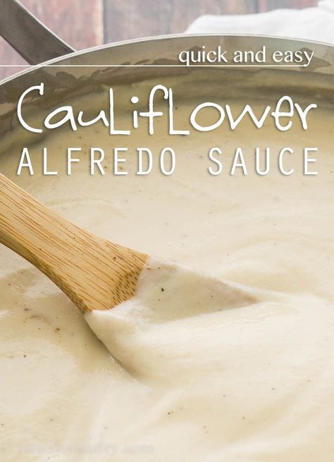 Cauliflower Alfredo Sauce Recipe, Bulletproof Recipes, Cauliflower Alfredo Sauce, Cauliflower Alfredo, Keto Pasta, Cauliflower Sauce, Alfredo Sauce Recipe Homemade, Italian Keto, Easy Cauliflower