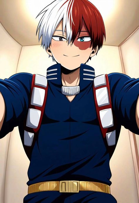 Prince Todoroki, Wonho Abs, Pokémon Heroes, Mha Dr, Icy Hot, Academia Wallpaper, My Hero Academia Shouto, Drawing Anime Clothes, Hero Wallpaper