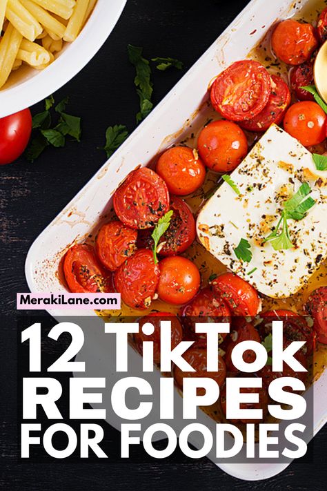 Currently Trending: 12 TikTok Recipes Worth Trying Easy Tik Tok Dinner Recipes, Til Tok Recipes, Viral Tik Tok Food Recipes, Tik Tok Dinners, Viral Tiktok Dinner Recipes, Tik Tok Viral Recipes, Breakfast Tortilla, Homemade Waffles, Favorite Recipes Dinner