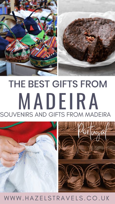 Madeira Souvenirs: 20 Great Gifts and Souvenirs from Madeira Island - Hazel's Travels Souvenir Jewelry, Souvenir Store, Honey Sticks, Types Of Hats, Artisan Chocolate, Straw Basket, Decorative Tile, Bring Back, Portugal