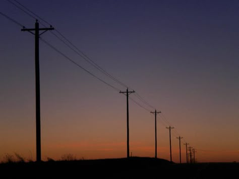 Power Lines at Sunset Sunset With Power Lines, Sunset Electric Pole Painting, Power Lines Photography, Power Line Aesthetic, Power Lines Aesthetic, Power Lines Drawing, Power Line Painting, Power Lines Painting, Pole Painting