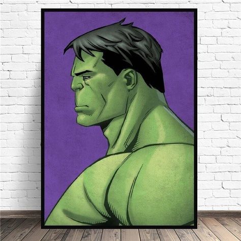 Hulk+Avengers+Marvel+Super+Hero+Picture+Painting+Poster+Print+Wall+Art+Picture+Decoration Bruce Banner Avengers, Hulk Painting, Avengers Fanart, Avengers Painting, Hulk Poster, Avengers Aesthetic, Avengers Drawings, Marvel Paintings, Avengers Fan Art