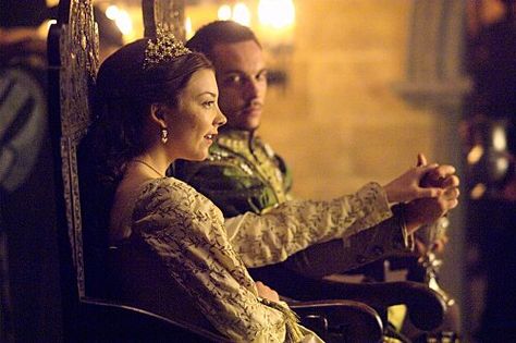 Still of Jonathan Rhys Meyers and Natalie Dormer in The Tudors Anne Boleyn And Henry Viii The Tudors, Anne Boleyn And Henry Viii, Natalie Dormer Anne Boleyn, Tudor Series, Disneysea Tokyo, Sarah Bolger, Tudor Dynasty, The Tudors, Classy Hairstyles