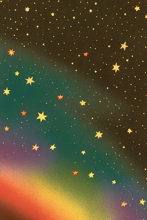 Retro Space Background, Fun Backgrounds Wallpapers, Star Phone Background, Dark Rainbow Aesthetic Wallpaper, Clown Core Wallpaper, Whimsigoth Background, Intergalactic Aesthetic, Retro Lockscreen, Whimsigoth Lockscreen