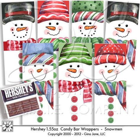 Hershey Candy Bar Wrapper Template Printable Hershey Bar Snowman Wrappers, Hershey Bar Christmas Wrappers Free Printable, Holiday Candy Bar Wrappers, Snowman Hershey Bar Wrapper Printable, Hershey Candy Bar Wrappers Template, Christmas Candy Wrappers Printable Free, Christmas Hershey Bar Wrappers, Free Candy Bar Wrapper Printables, Snowman Candy Bar Wrappers Printable