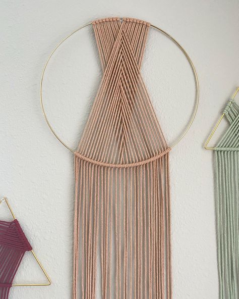 Ring Wall Hanging, Macrame Circle, Modern Dream Catcher, Macrame Home, Modern Macrame Wall Hanging, Macrame Rings, Macrame Dream Catcher, Macrame Home Decor, Hanging Diy