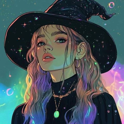 Witch Profile Picture, Witch Profile, Pfp Single, Disc Pfp, Weird Cats, Solo Pfp, Mystery School, Discord Pfp, Girly Art Illustrations