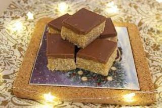 Aero Bar Squares recipe - from the Butler Cookbook Family Cookbook Aero Bars, Cadbury Eggs, Disney Cake, Caramel Crunch, Square Recipes, No Bake Brownies, The Butler, Dump Cake Recipes, Family Cookbook