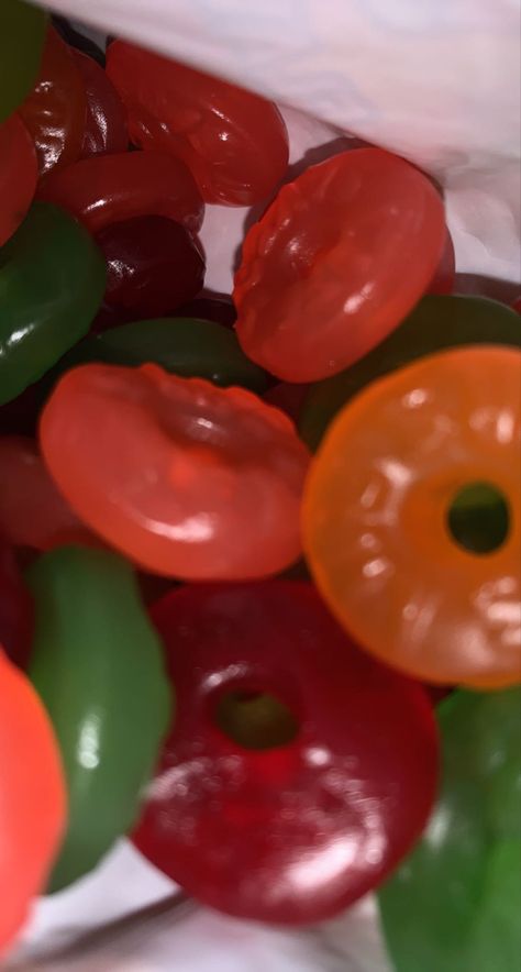 Life Saver Gummy, Life Savers Gummies, Life Savers Candy Aesthetic, Gummies Aesthetic, Life Saver Gummies, Candy Snap, Life Savers Candy, Freakshakes Recipe, Fast Food Drinks