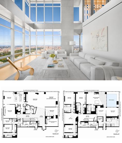 Bloxburg Penthouse Layout, Modern Penthouse Floor Plan, Skyscraper Interior, Penthouse Layout Floor Plans, Penthouse Floor Plan Luxury, Luxury Penthouse Apartment Floor Plans, Penthouse Floorplan, Penthouse Floor Plan, Condo Plan