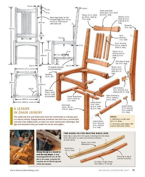 Easy DIY #woodworking projects perfect for beginners or kids. Explore numerous tutorials and tips to kickstart your crafting! #woodworkingplans #diy #projectideas. Wooden Chairs Diy, Chair Construction, Easy Woodworking Projects Diy, Chair Woodworking Plans, Woodworking Chair, Wood Furniture Design, Carpentry Projects, Construction Details, Wood Plans