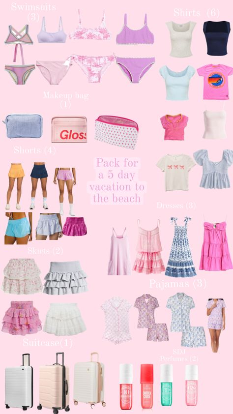 #vacation#packing Church Camp Packing, What To Pack For Vacation, Church Camp, Pretty Birthday Cakes, Vacation Packing, Preppy Outfit, School Essentials, School Hacks, What To Pack