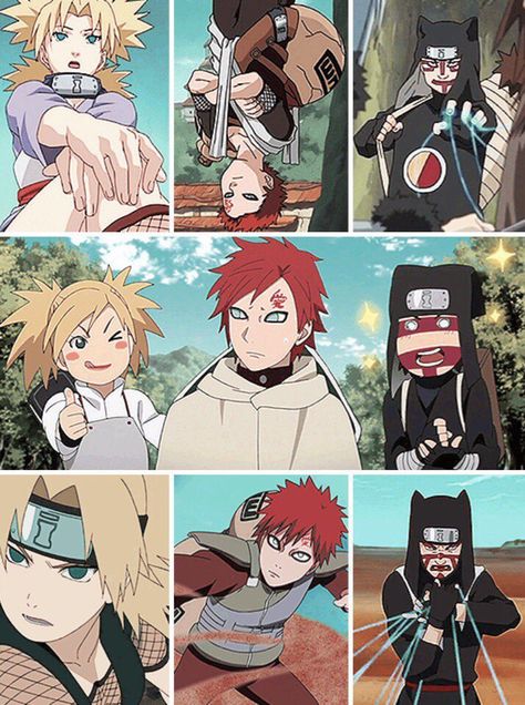 Sand Siblings Naruto, Naruto Sand Siblings, The Sand Siblings, Sand Siblings, Temari Nara, Deidara Akatsuki, Shikamaru And Temari, Naruto Gaara, Uzumaki Boruto