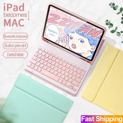 For iPad Pro 12.9 Case 2018 With Bluetooth Keyboard Mouse Cover For iPad Pro 11 Air 4 10.9 2020 2021 Smart Leather Funda Coque|Tablets & e-Books Case| - AliExpress School Wishlist, New Ipad Pro, Keyboard Case, Smart Case, Keyboard Cover, Case For Ipad, Keyboard Mouse, Kawaii Room, Bluetooth Keyboard