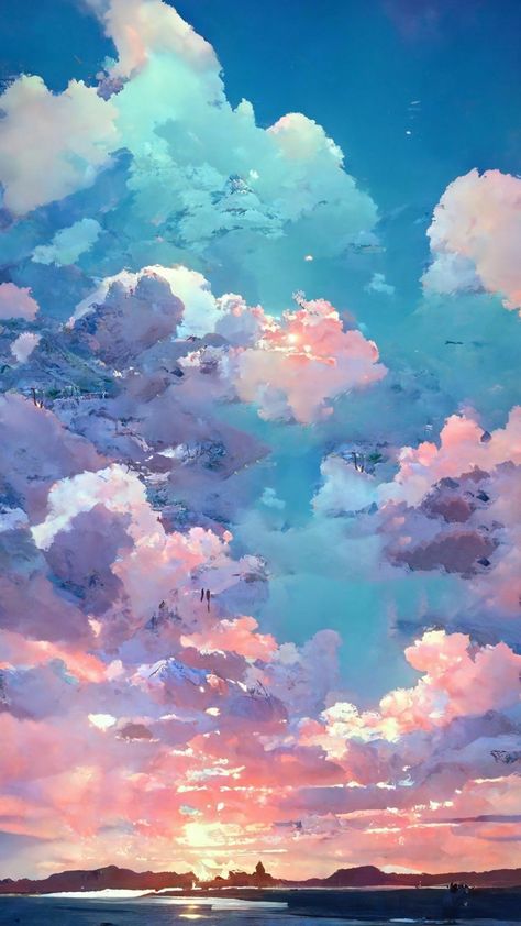 Whats Wallpaper, Pretty Backgrounds, Japon Illustration, Cool Wallpapers Art, Fantasy Art Landscapes, 판타지 아트, Dreamy Art, Pretty Wallpapers Backgrounds, Kawaii Wallpaper