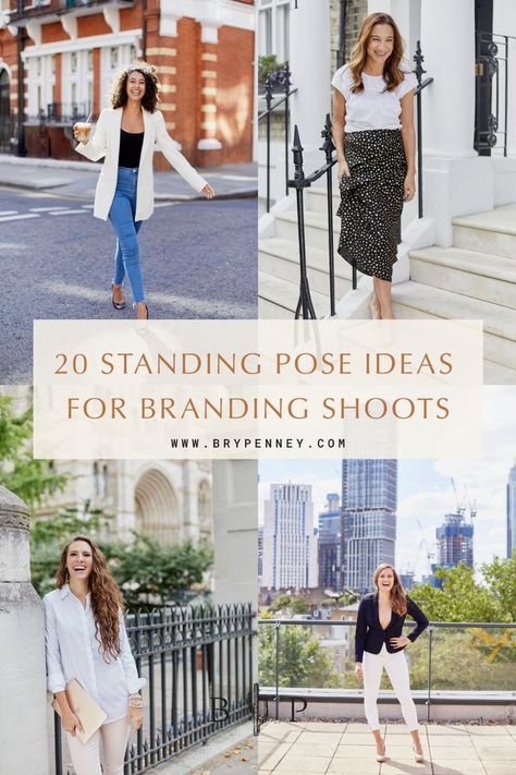 Standing Poses Professional, Professional Outfits For Photoshoot, Female Authors Photos, Poses For Website Photos, Womens Branding Photography, Photo Branding Inspiration, Business Lifestyle Photography Branding, Poses For Branding Photoshoot, Lifestyle Photography Women Business