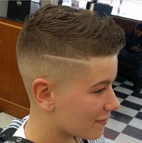 faded taper ultra short womens cut Butch Hair, Boys Fade Haircut, Fade Haircut Designs, Blond Hairstyles, Short Fade Haircut, Boy Haircuts Short, Toddler Boy Haircuts, Boys Haircut, Short Hair Hacks