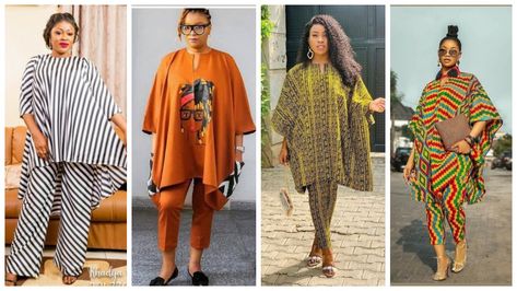 Here are 6 Fascinating Ways to Look Amazing in Female Dashiki/Poncho Dresses Female Dashiki, Short Evening Dresses Classy, Lace Short Gown Styles, Ankara Blouse Styles, Chiffon Gown Styles, Dope Fashion Outfits, Short Ankara Dresses, Ankara Kimono, Gown For Ladies