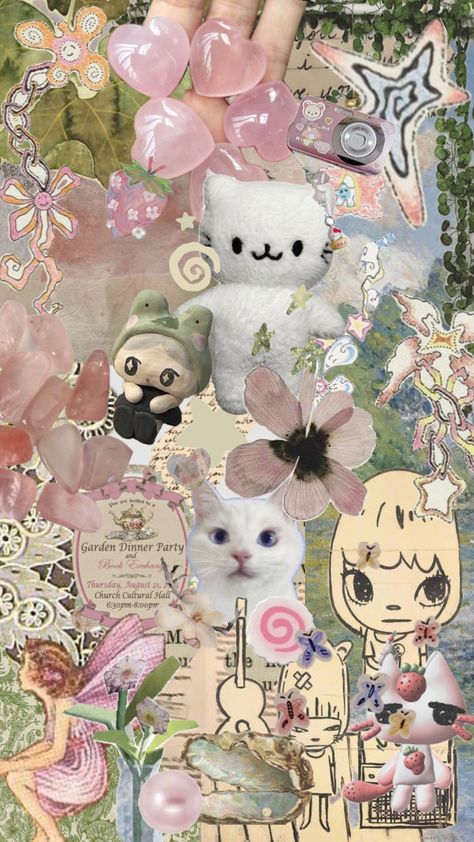 Pastel Cat, Cute Iphone Wallpaper Tumblr, Cute Pink Background, Future Wallpaper, Cocoppa Wallpaper, Wallpaper Doodle, Collage Phone Case, Iphone Wallpaper Themes, Hello Kitty Iphone Wallpaper