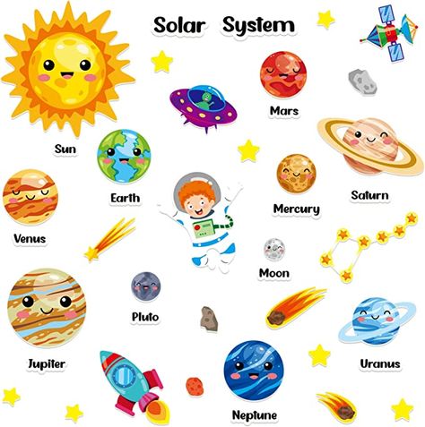 Amazon.com: WJFNKXKL Solar System Felt Flannel Board Story Pieces for Toddlers Preschool Early Learning Interactive Storytelling Teaching Play Activity Kits : Toys & Games Planets Flashcards Free Printable, Solar System Flashcards Free Printable, Montessori Planets Solar System, Planet Worksheets For Kids Solar System, Felt Planets Solar System, Flannel Board Stories, Felt Board Stories, Flannel Board, Felt Stories