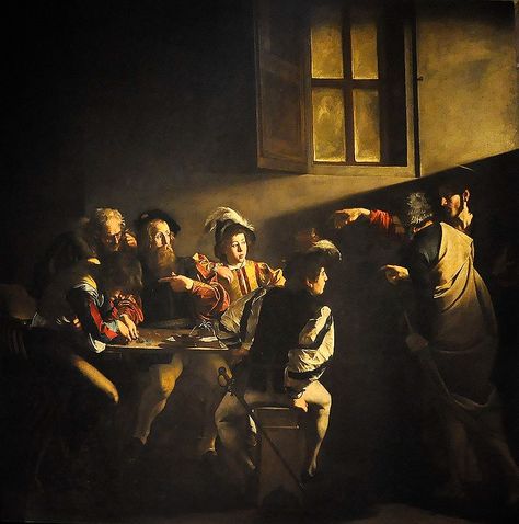 Carravagio Paintings, Caravaggio Paintings, Saint Matthew, Baroque Painting, Baroque Art, Italian Painters, Old Paintings, Historical Art, Caravaggio