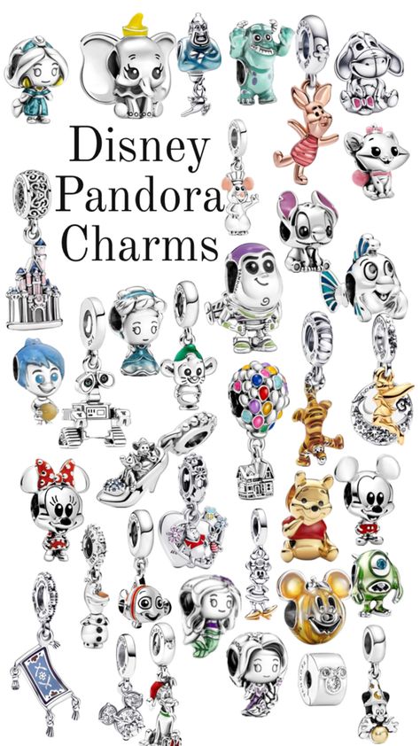 Disney Pandora Charms, Disney Pandora, Pandora Charms, Charms, Disney