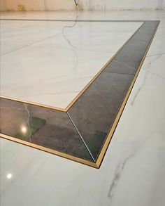 "Get Inspired by These Creative and Innovative Marble Flooring Designs" Hall Floor Tile Design Modern, Marble Flooring Pattern Modern, Modern Marble Floor Pattern Design, Luxury Marble Flooring Pattern, Flooring Ideas Marble, Hall Floor Tile Design, Marble Floor Bedroom, Bathroom Marble Floor, Kitchen Marble Floor