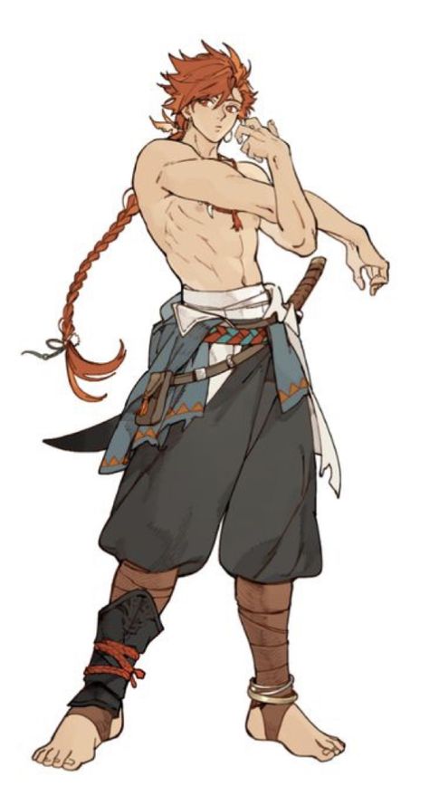 Fighter Design Character Concept, Wealthy Character Design, Martial Artist Character Art, Sin Kiske Fanart, Concept Art Character Male, Archer Oc Male, Male Game Character, Combat Character Design, Fire User Character Design