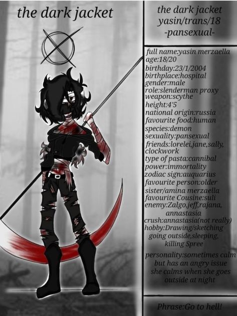 Creepypasta Oc Ideas, Oc Reference Sheet, Oc Sheet, Oc Reference, Creepypasta Oc, Creepypasta Characters, Reference Sheet, Slenderman, Oc Ideas