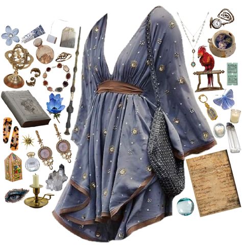 Eretheal Aesthetic Outfits, Modern Day Wizard Outfit, Dumbledore Outfit, Mythical Aesthetic Outfit, Magiccore Outfit, Wizard Inspired Outfits, Wizarding Outfits, Magic Aesthetic Outfits, Mystic Archetype Outfit