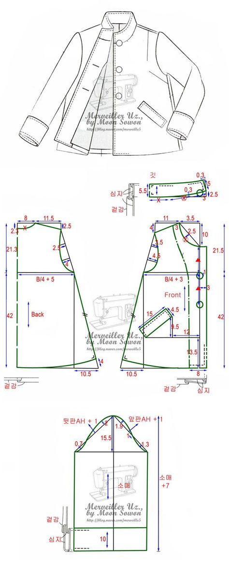 Pola Jaket, Sewing Coat, Jacket Sewing, Barbie Patterns, Couture Sewing, Clothes Sewing Patterns, Pattern Drafting, Coat Patterns, Diy Pattern