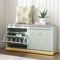 Narrow Shoe Bench Entryway, Shoe Rack With Bench Seat, Entry Shoe Storage Bench, Shoe Storage Table Entryway, Low Shoe Storage, Shoe Rack For Entry Way, Front Door Shoe Storage Entryway Entry Bench, Entry Bench Storage, Hallway Shoe Storage Ideas Entryway