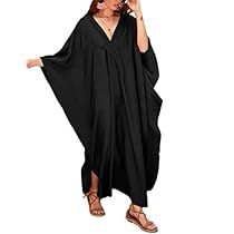 Long Swimsuit Coverups, Turkish Kaftan, Beach Dress Plus Size, Casual Fall Dress, Long Swimsuit, Casual Kaftan, Cover Up Beachwear, Beach Kaftan Dress, Plus Size Kaftan