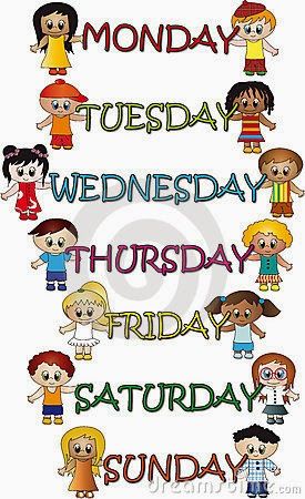 poems about weekdays for kids | Easy Way (A Blog For Children): "FACTS ABOUT THE NAMES OF WEEKDAYS '' Food Chain Activities, Classroom Decor Art, Stories English, Languages Of The World, Preschool Charts, Simple Poems, Calendar Examples, Hindi Alphabet, School Board Decoration